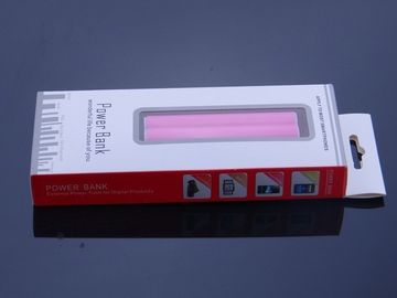 Bentuk Hati Lipstik USB Portable Power Bank Untuk Iphone / Ipod, Colorful