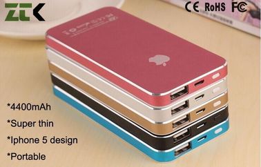 Polimer Iphone 5 Shape Portable Power Bank Untuk Kamera Digital, MP3, MP4