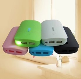 6600mAh Rechargeable USB Li-ion Power Bank Untuk Iphone / Samsung / Nokia