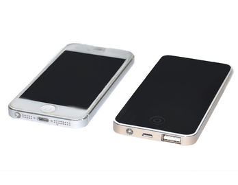 baterai eksternal bank daya universal mobile ramping Aluminium charger