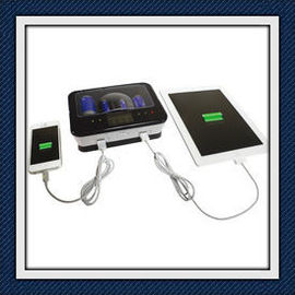 Universal LCD alkali baterai Recharger, Portable Power Bank