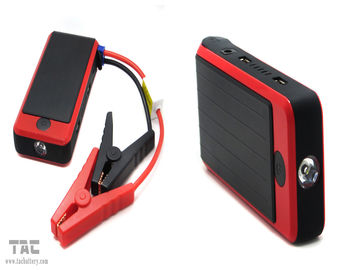 Ganda USB bank daya portabel melompat starter mobil 12000mah di Red