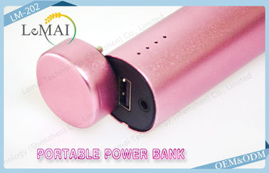 Universal Smartphone Portable Power Bank Dengan Speaker In Pink 5V