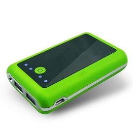 Universal ABS Cylinder Power Bank Untuk Smartphone, Putih / Biru / Merah