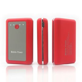Universal ABS Cylinder Power Bank Untuk Smartphone, Putih / Biru / Merah