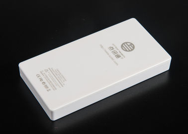 Isi ulang LCD Power Bank warna putih, 5000mAh daya bank baterai eksternal