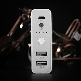 Compact External USB Power Bank 10400MAH, Power Bank Li - ion Untuk Smartphone