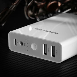 Compact External USB Power Bank 10400MAH, Power Bank Li - ion Untuk Smartphone