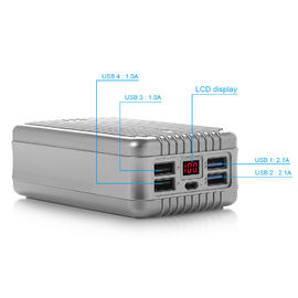 Kapasitas besar 24000MAH bank daya portabel 4-Port untuk Ipad / Laptop / Iphone