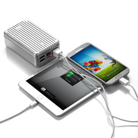 Kapasitas besar 24000MAH bank daya portabel 4-Port untuk Ipad / Laptop / Iphone