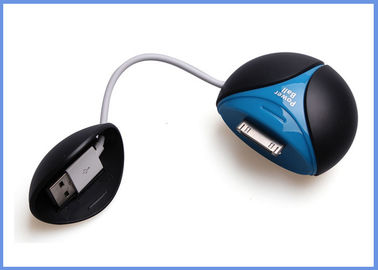 Bentuk sepakbola Li-polymer Power Bank 1800mAh Untuk HTC, Blackberry, tablet