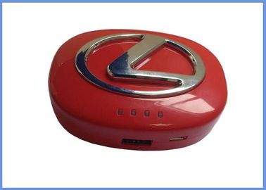 logo kustom Li-polymer Power Bank 6600mAh Dengan Mobil Merek untuk Nokia iPhone 3G 3GS