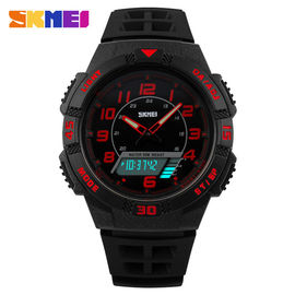 2 Kali Zona Analog Digital Wrist Watch Dengan Customize Merek Logo