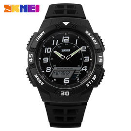 Menjalankan Sport Analog Digital Wrist Watch Dengan Plastik Kuat