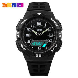 Menjalankan Sport Analog Digital Wrist Watch Dengan Plastik Kuat