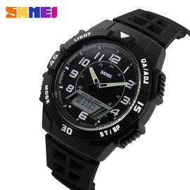 Menjalankan Sport Analog Digital Wrist Watch Dengan Plastik Kuat