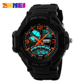 Mens Multifungsi Digital Watch, Analog LCD Chronograph Sport Quartz Wrist Watch