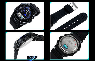 5 Wrist Watch, Jam Wrist ATM Analog Digital ABS Case LCD Display