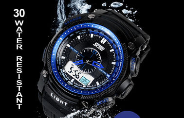 5 Wrist Watch, Jam Wrist ATM Analog Digital ABS Case LCD Display