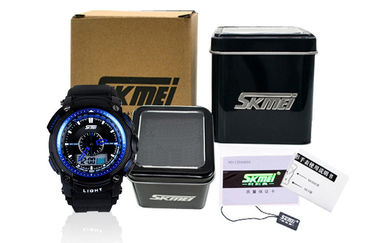 5 Wrist Watch, Jam Wrist ATM Analog Digital ABS Case LCD Display