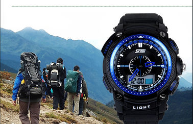 5 Wrist Watch, Jam Wrist ATM Analog Digital ABS Case LCD Display