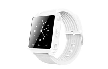 Kasual Putih Cellphone Bluetooth Cerdas Wrist Watch Dengan Remote Control Picture