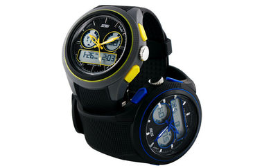 Lady Putaran Multifungsi Analog Digital Wrist Watch Dengan Chime Per Jam