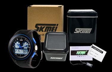 Lady Putaran Multifungsi Analog Digital Wrist Watch Dengan Chime Per Jam