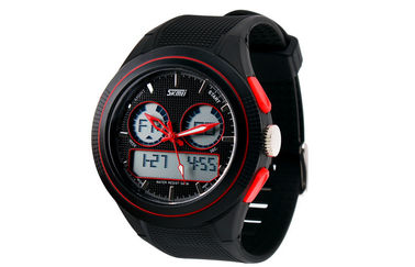 Lady Putaran Multifungsi Analog Digital Wrist Watch Dengan Chime Per Jam