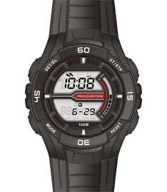 Pedometer Jam Putaran Sport Digital Watches Dengan 10 ATM Air Bukti