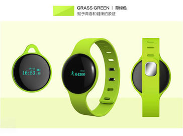 Silicone Olahraga Smart Sports Kebugaran Gelang / Bluetooth Sehat Pedometer Perhiasan