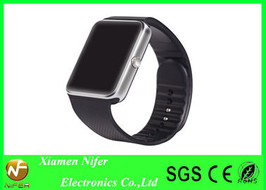 Perak Emas atau Black Metal Bluetooth Wrist pintar Gelang Watch Phone untuk Promosi Hadiah