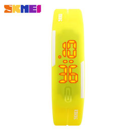 Vogue Gelang Silicone Watch, Waterproof Sentuh Custom Karet Gelang