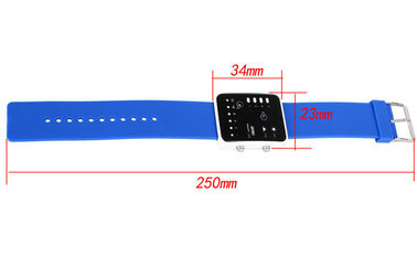 Lady shockproof LED Digital Wrist Watch, antimagnetic Binary Perhiasan