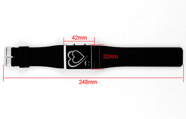 LED Digital Jam tangan Hati Style Pasangan EL Backlight Cermin Perhiasan