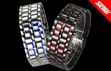 Skmei Man Iron Samurai Lava LED Watch, LED Digital Wrist Watch