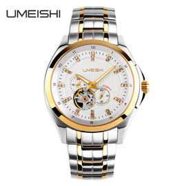 Mesin Otomatis Logam Strap Tonton Men Smart Luxury Struktur Skeleton visiable