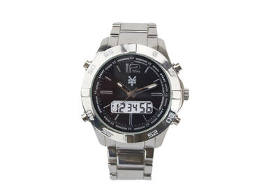 Costom 3 ATM Waterproof Bisnis Man Logam Strap Perhiasan Alloy Kasus CE RoHS
