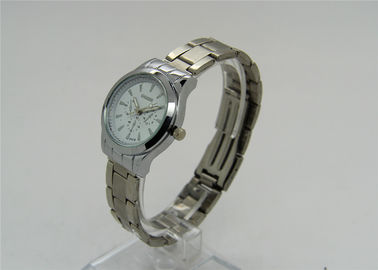 Klasik Logam Wrist Watch Water Resistant Analog Perhiasan Untuk Lady