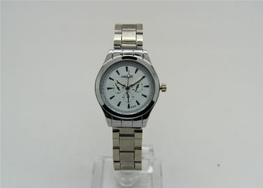 Klasik Logam Wrist Watch Water Resistant Analog Perhiasan Untuk Lady