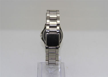 tangan bercahaya Bisnis Logam Jepang Analog Quartz Watch dengan kaca kubah