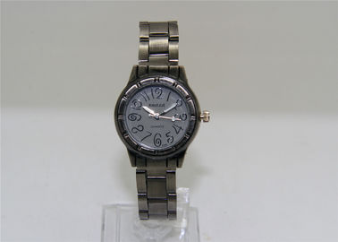 baterai seng paduan perunggu warna Putaran Logam Wrist Watch SR626SW