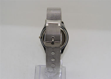 Band Unisex Logam Wrist Watch 1 ATM Bisnis Wrist Watch Dengan Baja Ribbon