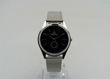 Band Unisex Logam Wrist Watch 1 ATM Bisnis Wrist Watch Dengan Baja Ribbon