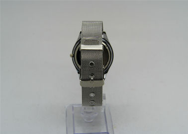 tali baja pita Logam Strap Watch dengan gerakan kuarsa analog Jepang
