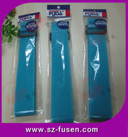 Durable cetak Peregangan Velcro di Hook Dan loop Straps, Velcro Strap Binding