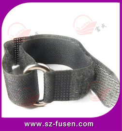 Durable cetak Peregangan Velcro di Hook Dan loop Straps, Velcro Strap Binding