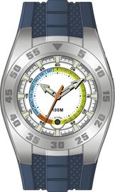Silicon Strap diri Mengkalibrasi Watches, Coolest Digital Watches Ganda Zona Waktu