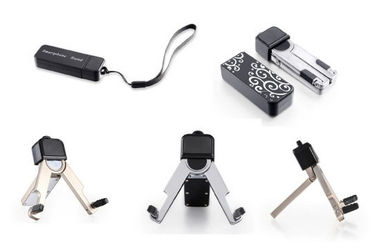 Profesional DV fleksibel Mount braket pemegang Aluminium HD ProjectorTripod
