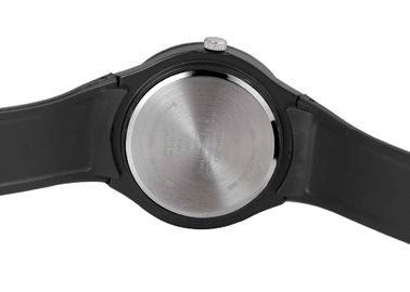 Mendinginkan Hitam Sport Analog toilet pria Plastik Quartz Perhiasan Jepang Movt Dengan Baterai